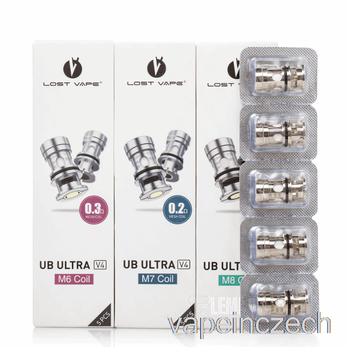 Náhradní Cívky Ztracené Vape Ultra Boost [v2] 1,0ohmové Mtl Cívky Vape Bez Nikotinu